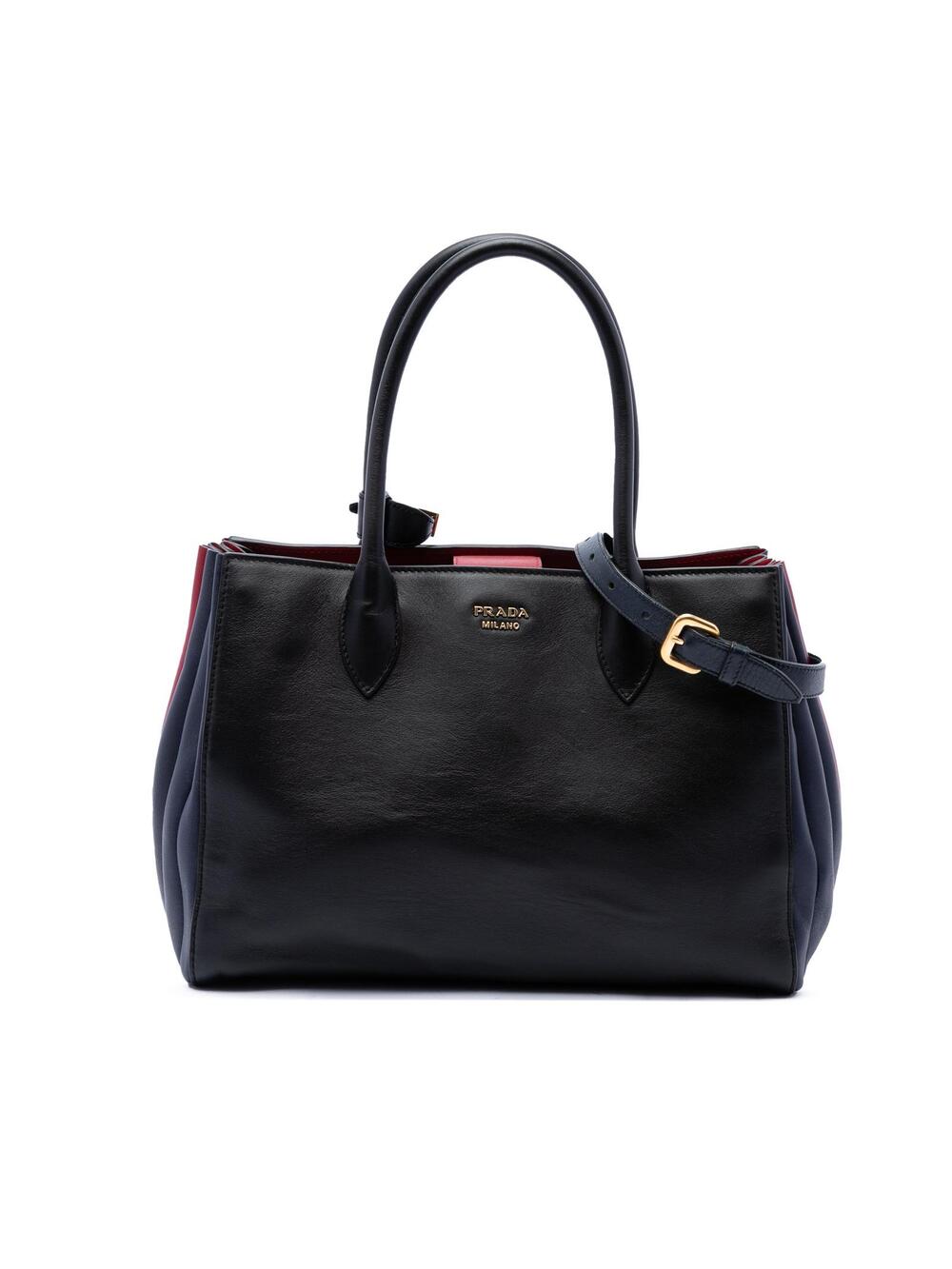 Prada City Calf Bibliotheque Satchel #361676P80B